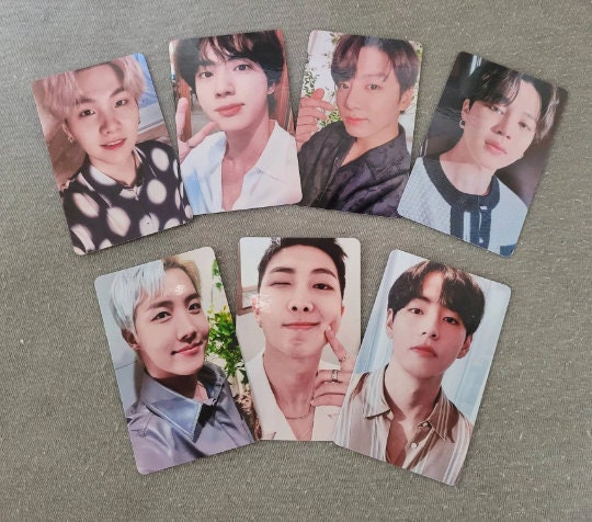 pack de photocard BTS - lot de 10