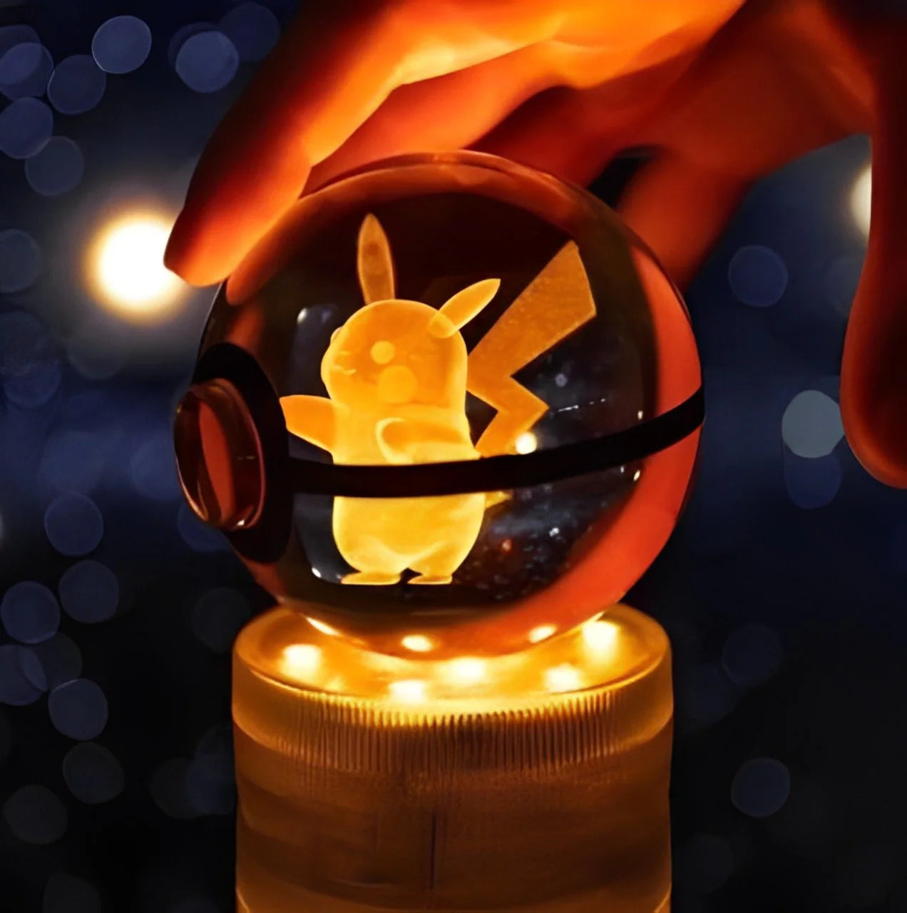 Lampe PIKACHU pokeball - POKEMON