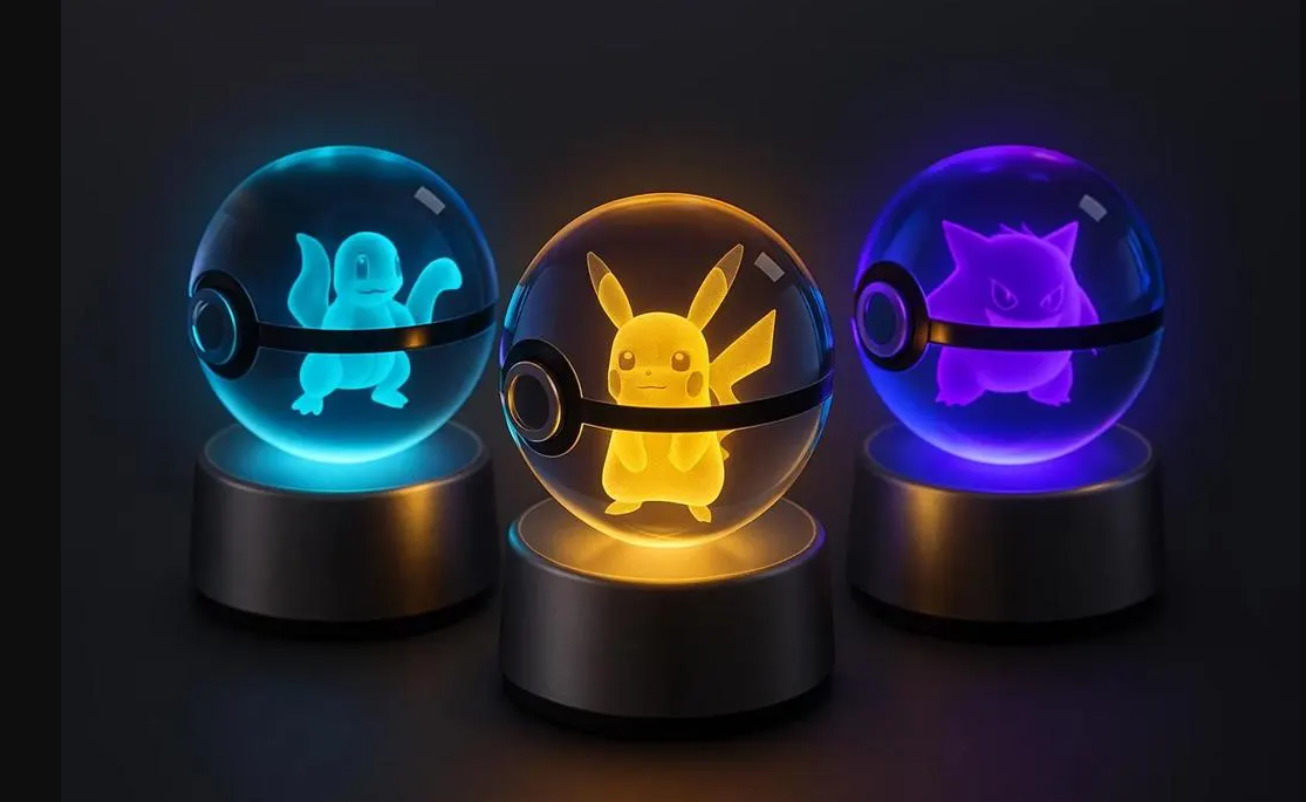 Lampe PIKACHU pokeball - POKEMON