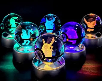 Lampe DRACAUFEU pokeball - POKEMON