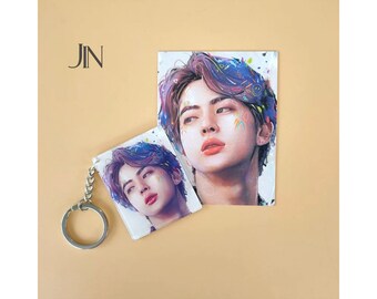 Porte-clé + Photocard BTS