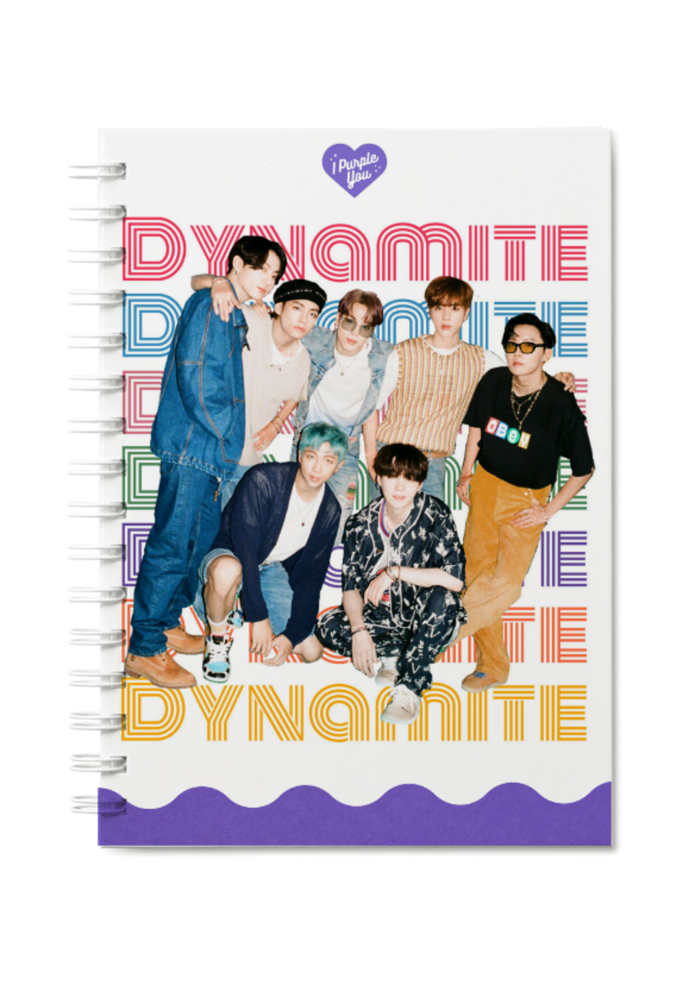 Carnet à Spirale  - Dynamite BTS