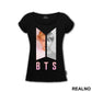(T-shirt BTS logo face