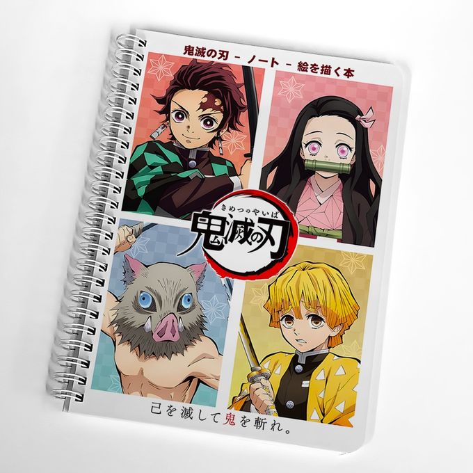 Carnet de note - Demon slayer (kimetsu)
