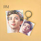 Porte-clé + Photocard BTS
