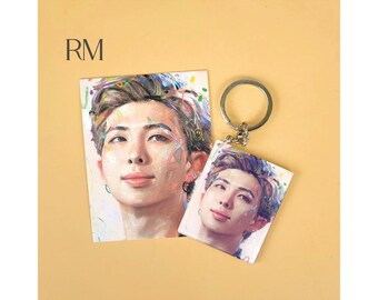 Porte-clé + Photocard BTS