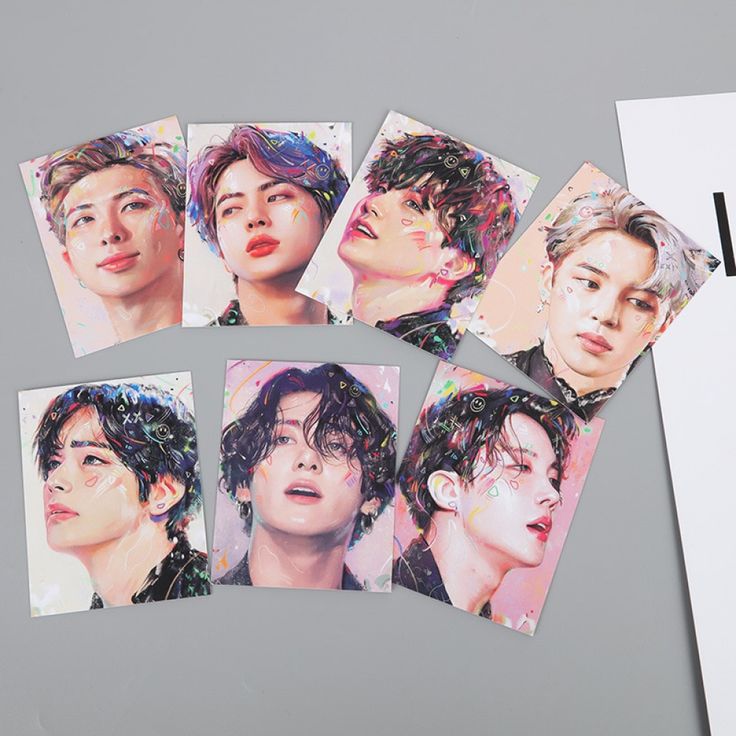 Porte-clé + Photocard BTS