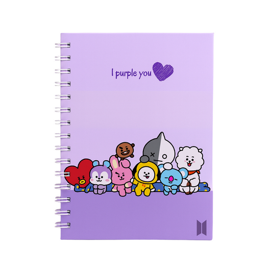 Carnet à Spirale  - BT21 -  BTS