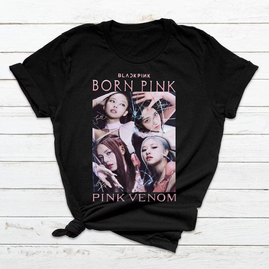 t-shirt blackpink . born Pink