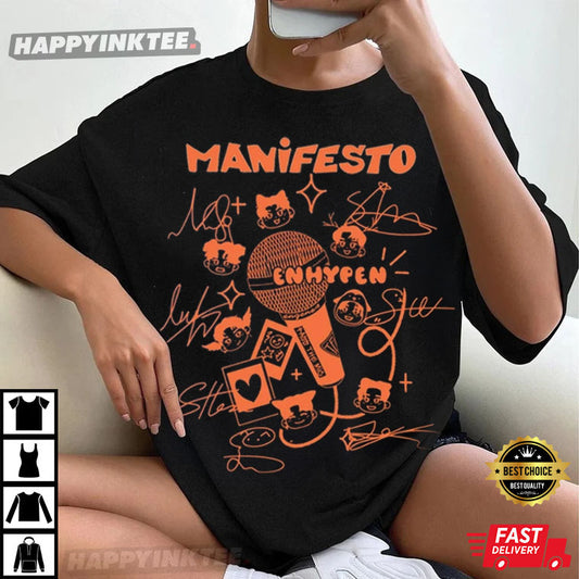 Tshirt Manifesto- Enhypen