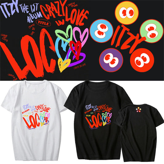 Tshirt Itzy -crazy in love